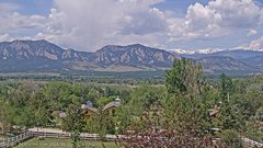 view from Louisville Flatirons time-lapse on 2026-05-25