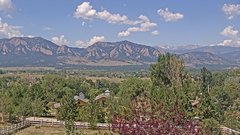 view from Louisville Flatirons time-lapse on 2026-07-10