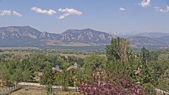 view from Louisville Flatirons time-lapse on 2026-07-13