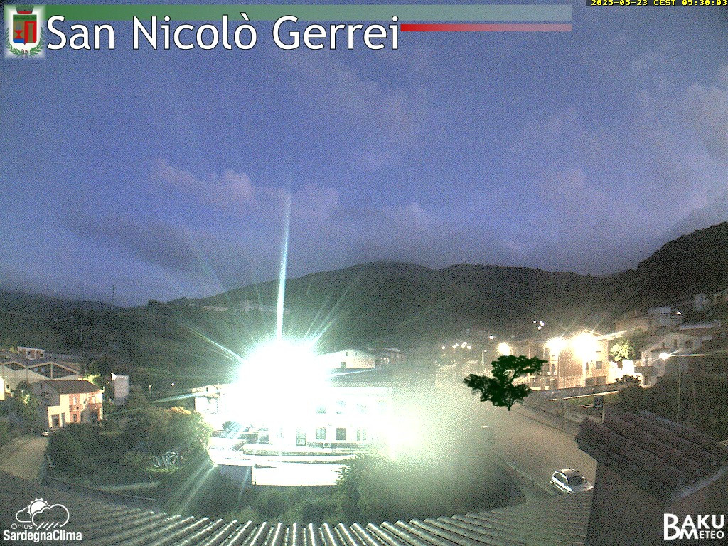 time-lapse frame, San Nicolò webcam