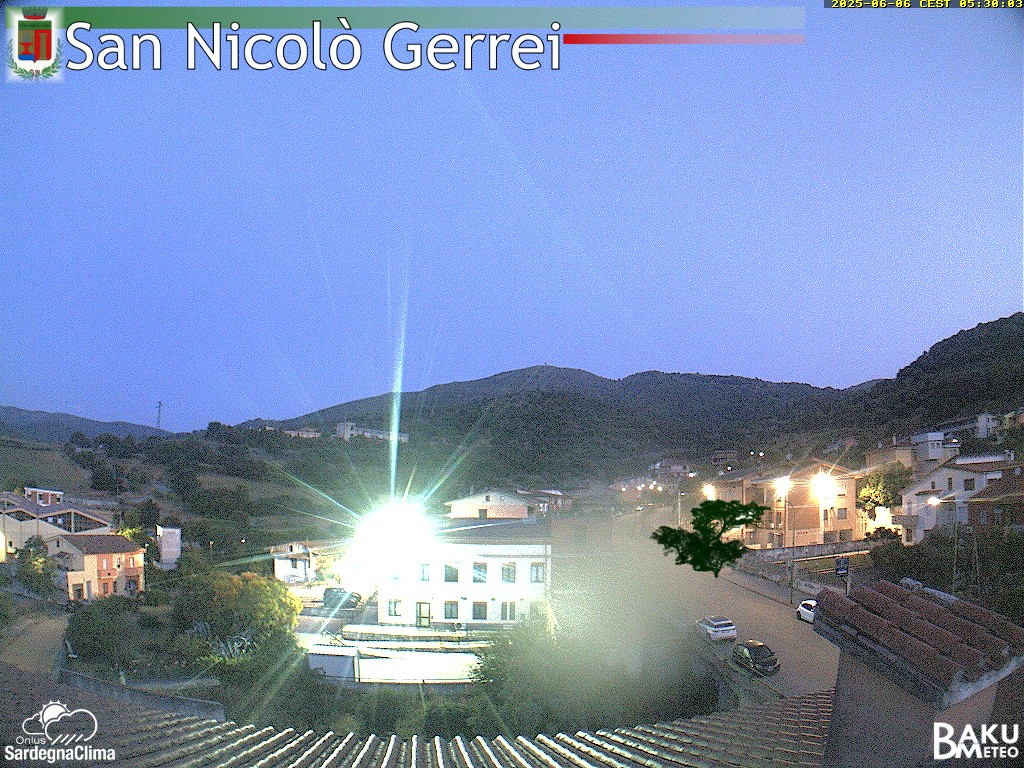 time-lapse frame, San Nicolò webcam