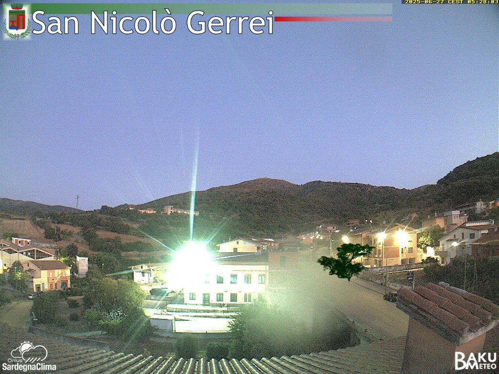 time-lapse frame, San Nicolò webcam