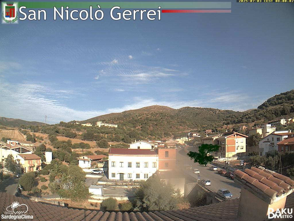 time-lapse frame, San Nicolò webcam
