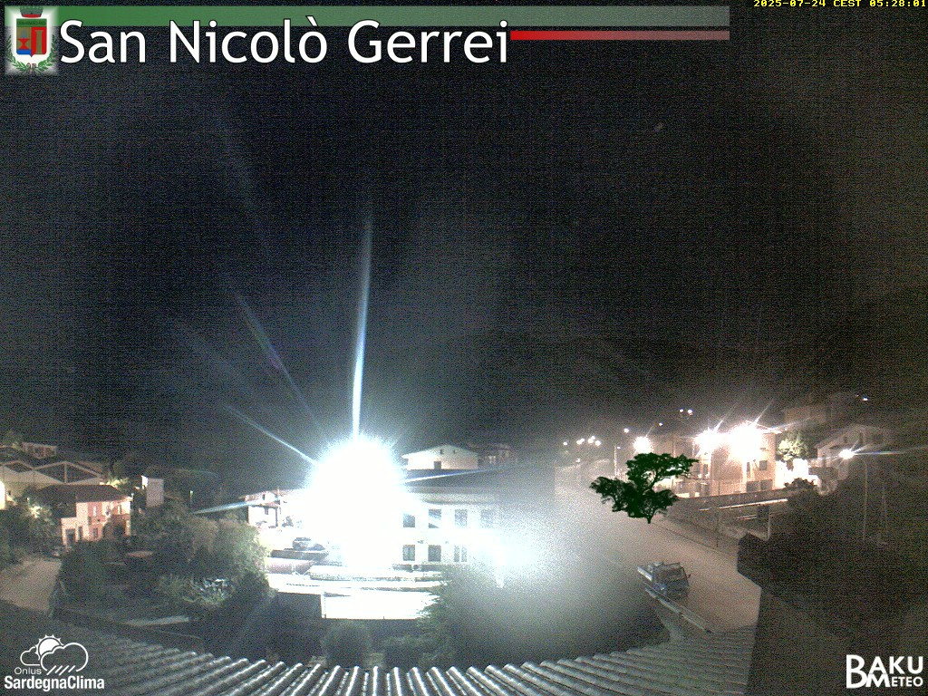 time-lapse frame, San Nicolò webcam