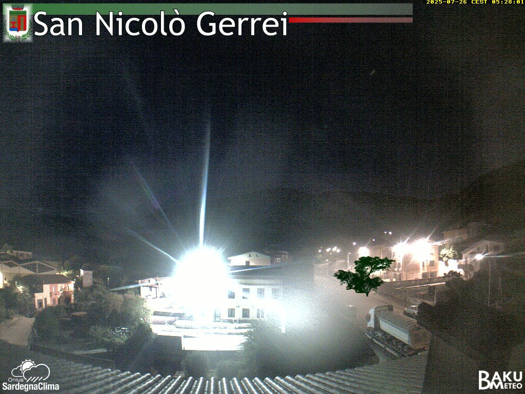 time-lapse frame, San Nicolò webcam