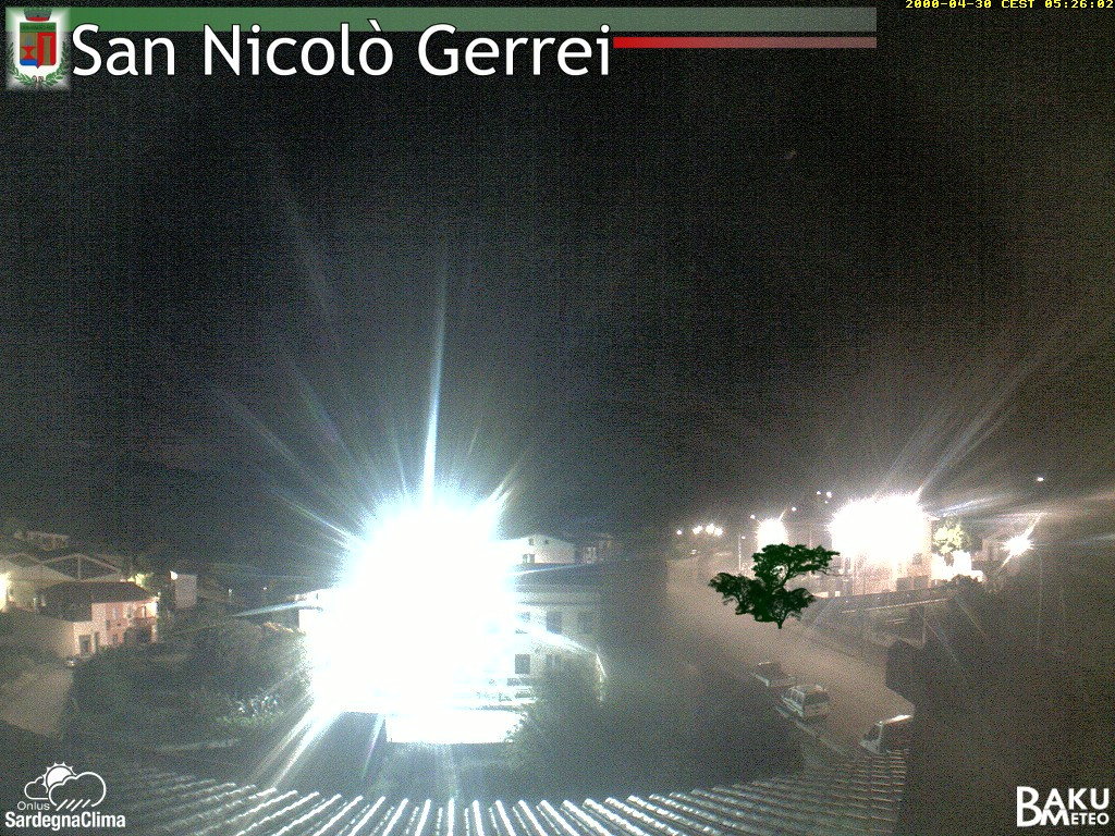 time-lapse frame, San Nicolò webcam