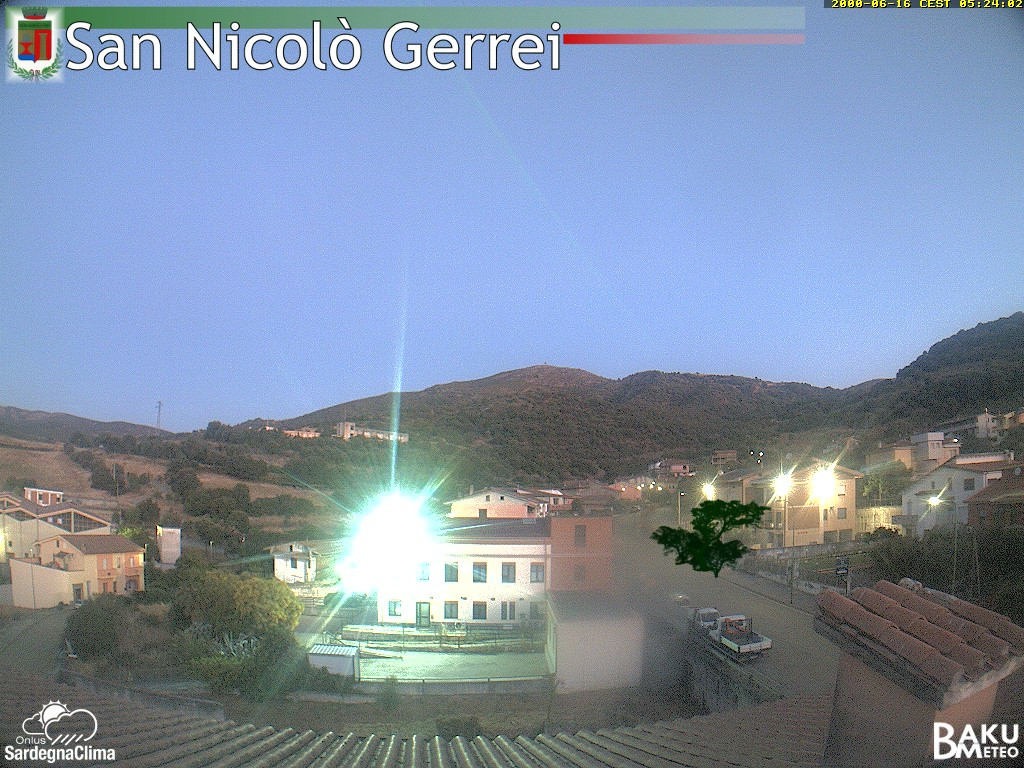 time-lapse frame, San Nicolò webcam