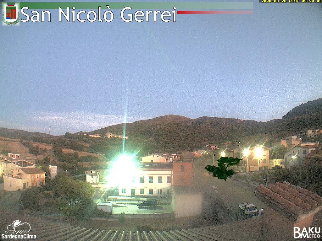 time-lapse frame, San Nicolò webcam