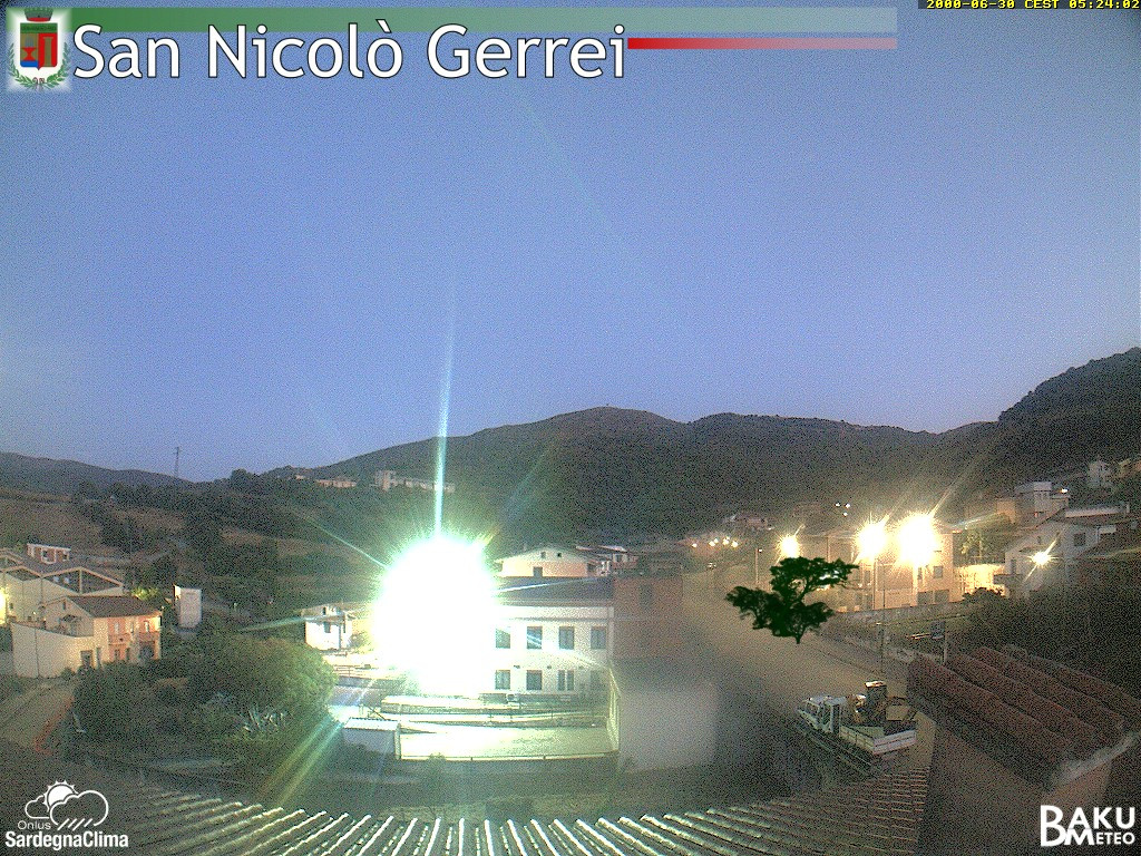 time-lapse frame, San Nicolò webcam