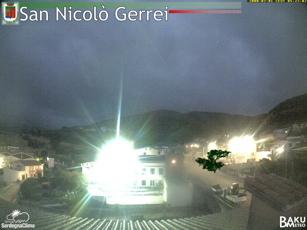 time-lapse frame, San Nicolò webcam