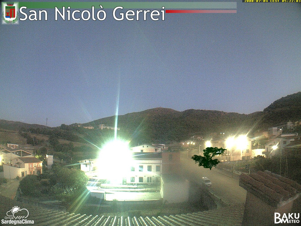 time-lapse frame, San Nicolò webcam
