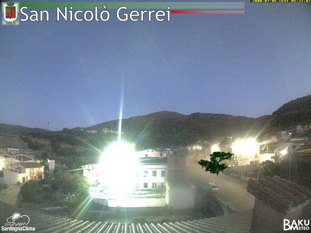 time-lapse frame, San Nicolò webcam