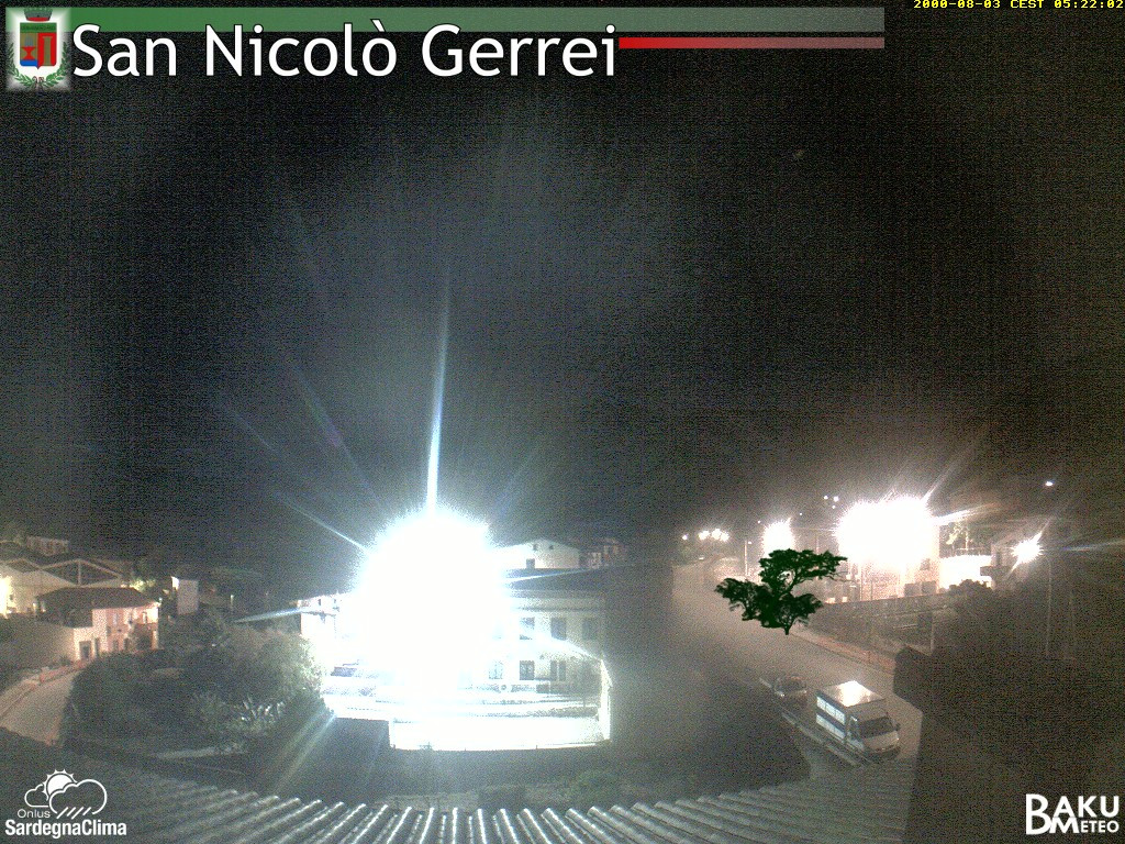 time-lapse frame, San Nicolò webcam