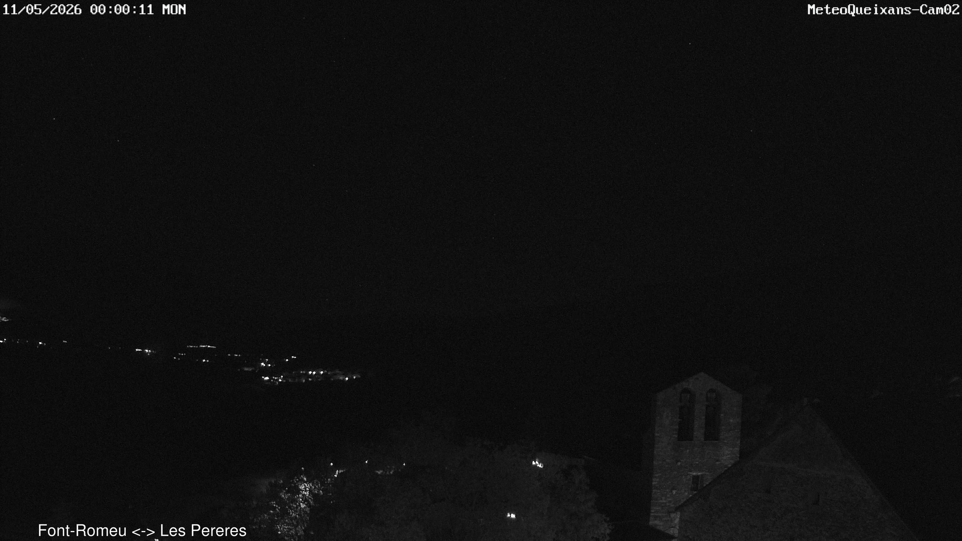 time-lapse frame, CAM02 - MeteoQueixans webcam