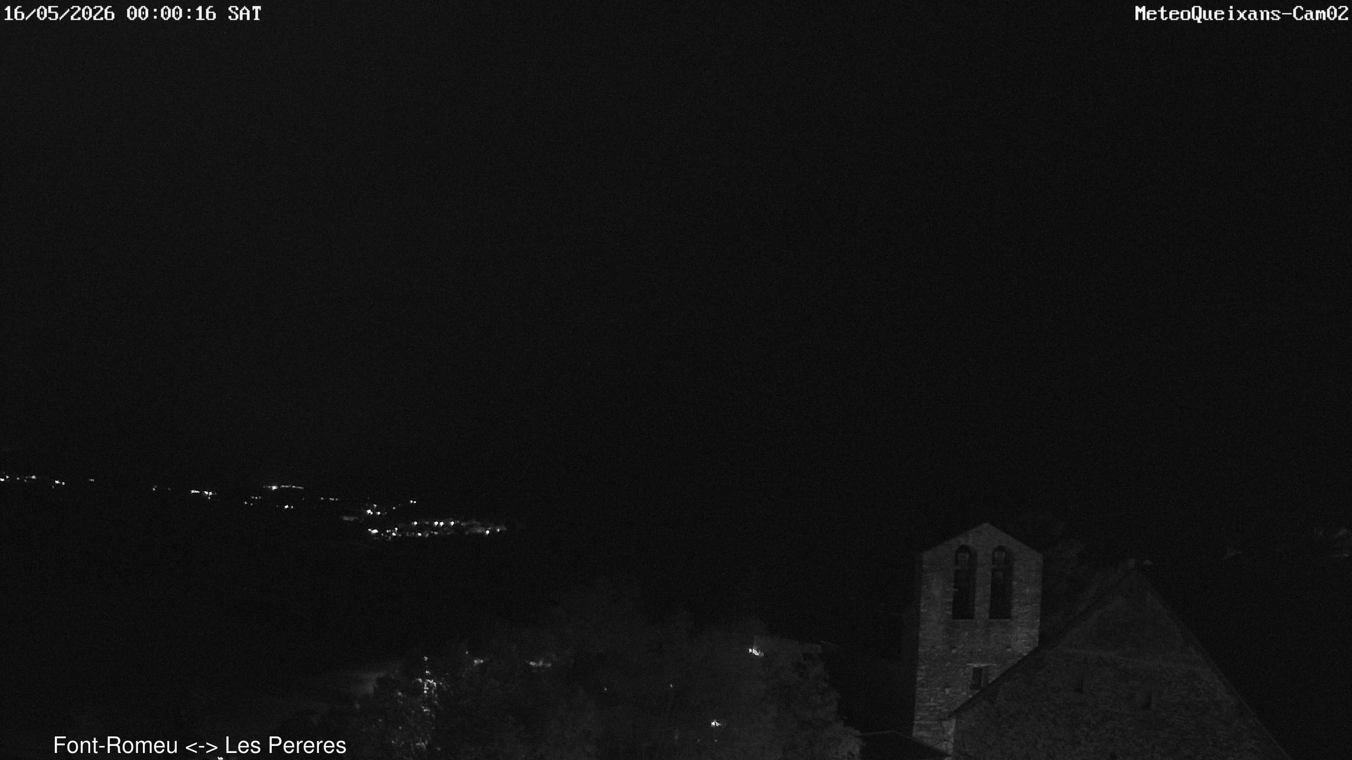 time-lapse frame, CAM02 - MeteoQueixans webcam