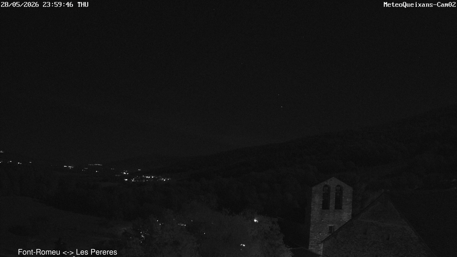 time-lapse frame, CAM02 - MeteoQueixans webcam