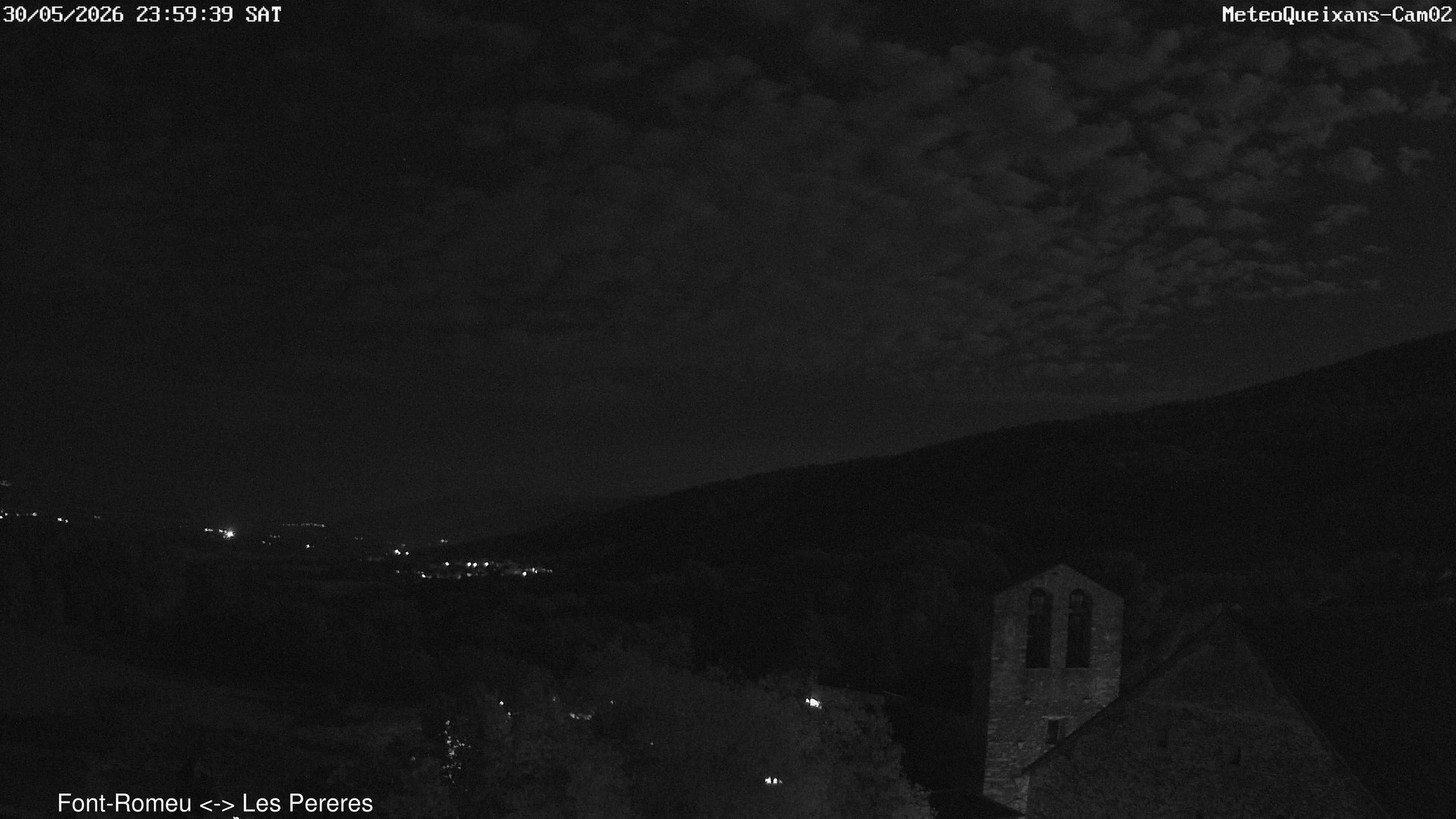 time-lapse frame, CAM02 - MeteoQueixans webcam