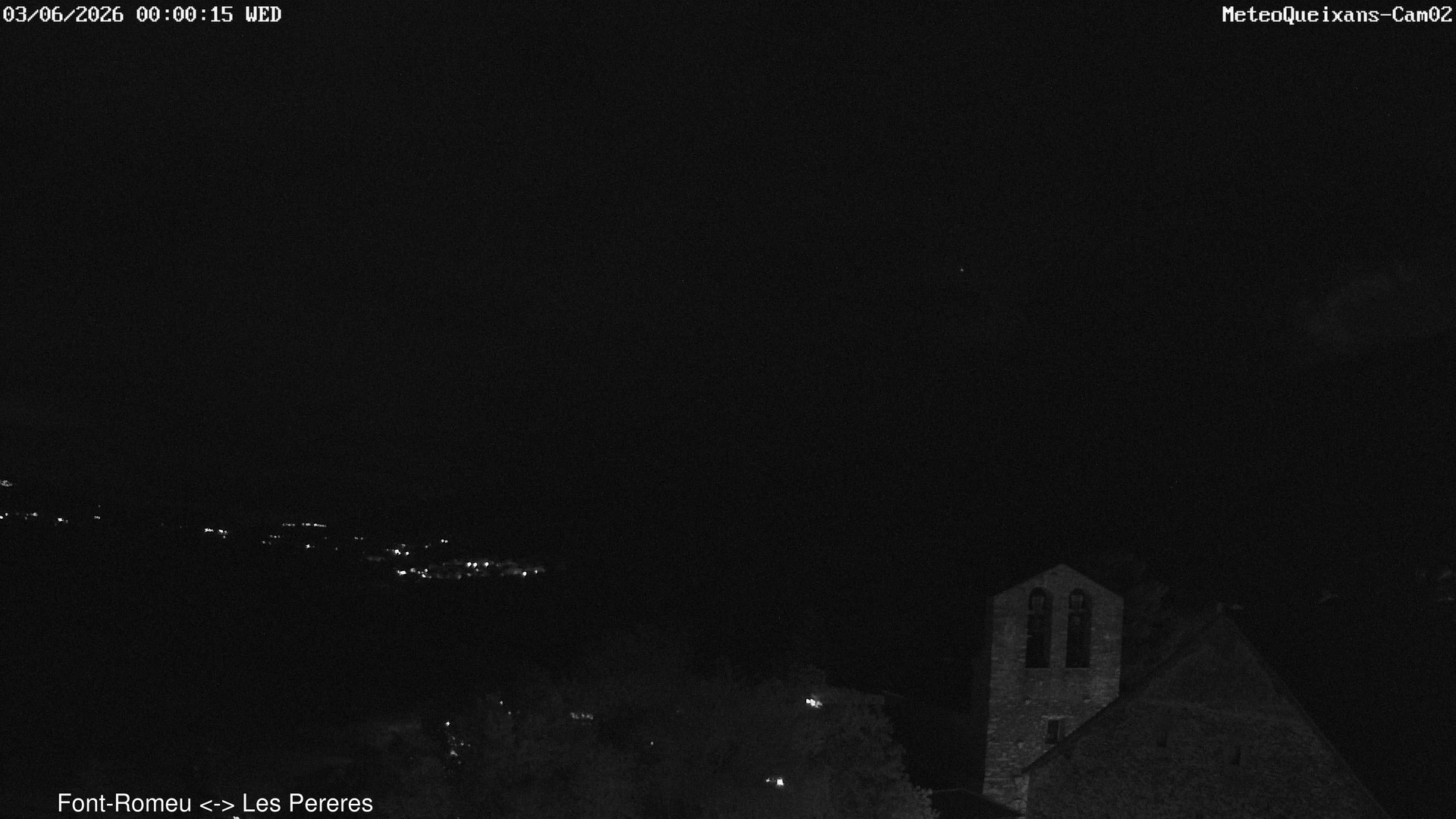 time-lapse frame, CAM02 - MeteoQueixans webcam