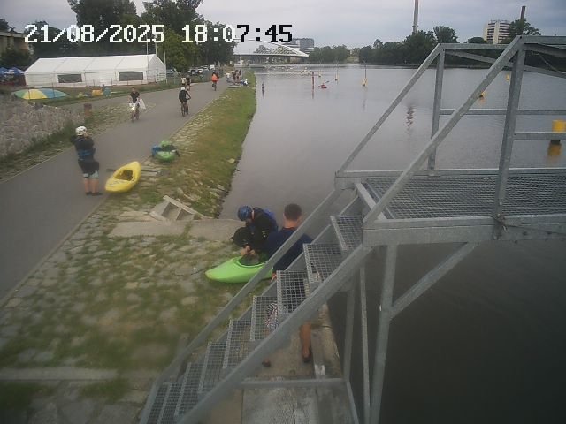 time-lapse frame, Troja - Warm Up webcam