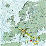 view from Erdbeben Europa on 2025-06-21