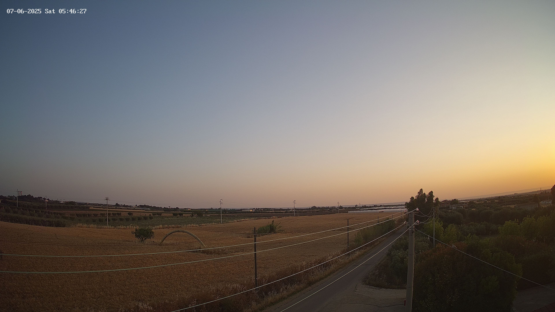 time-lapse frame, Webcam in Contrada Pucchieta, Marconia(MT) webcam
