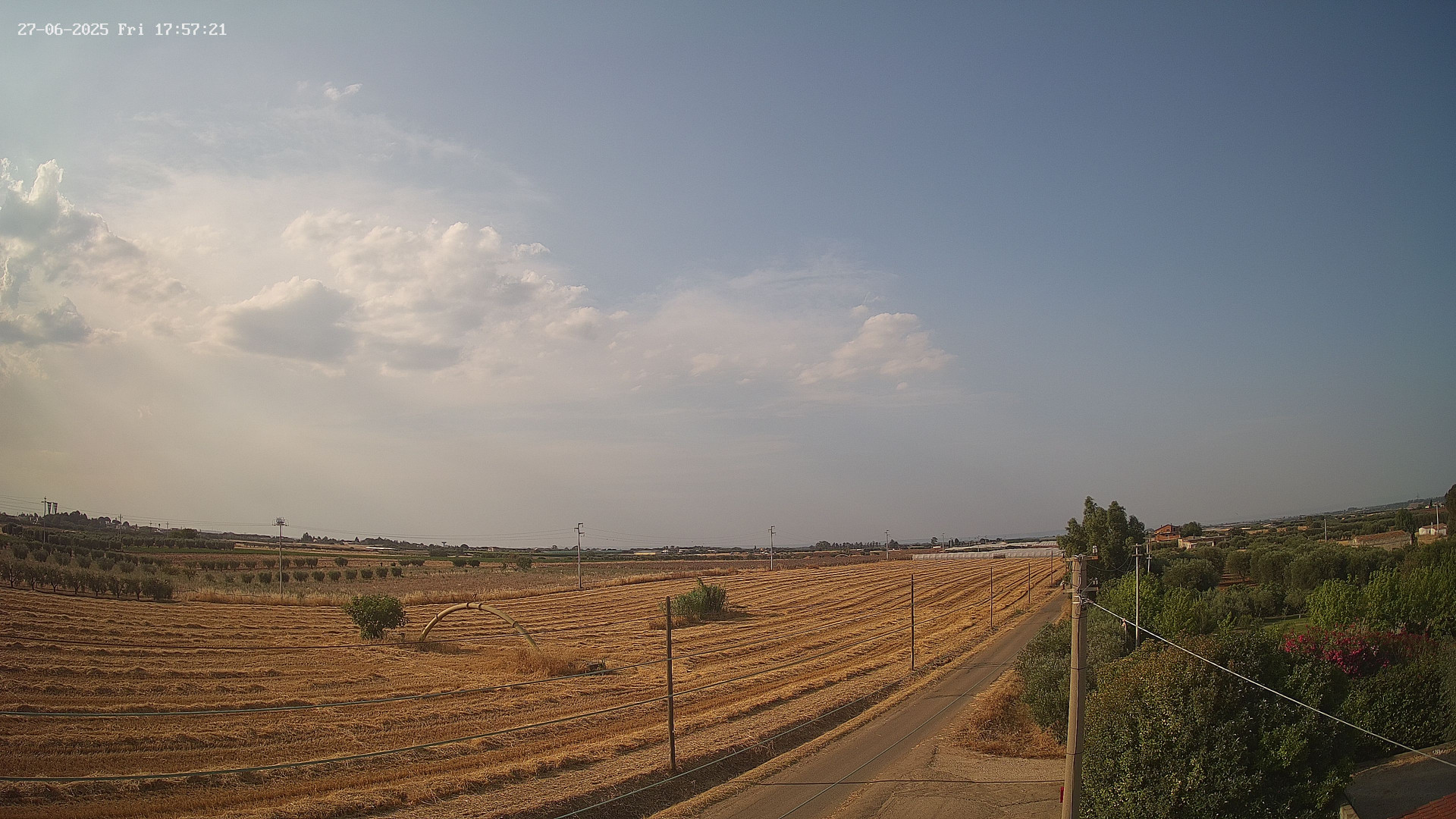 time-lapse frame, Webcam in Contrada Pucchieta, Marconia(MT) webcam