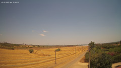 view from Webcam in Contrada Pucchieta, Marconia(MT) on 2025-07-02