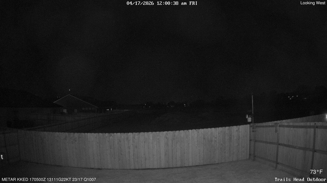 time-lapse frame, Thunder37 webcam