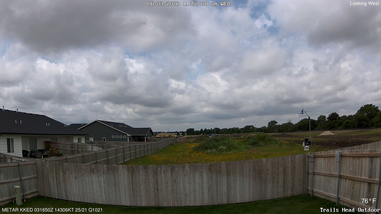 time-lapse frame, Thunder37 webcam