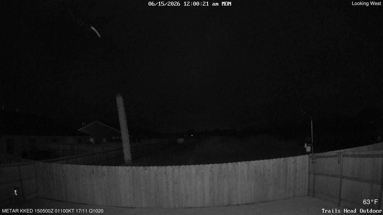 time-lapse frame, Thunder37 webcam