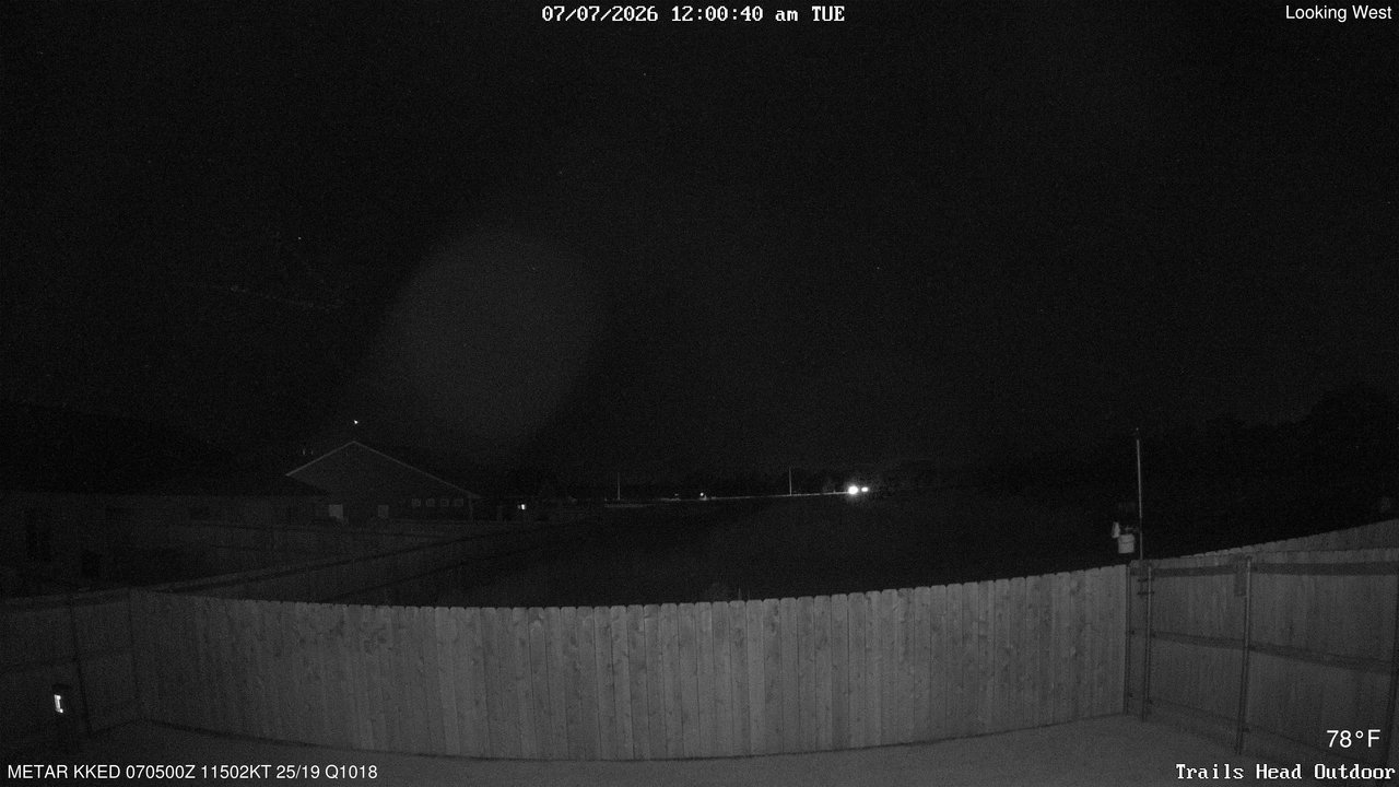 time-lapse frame, Thunder37 webcam