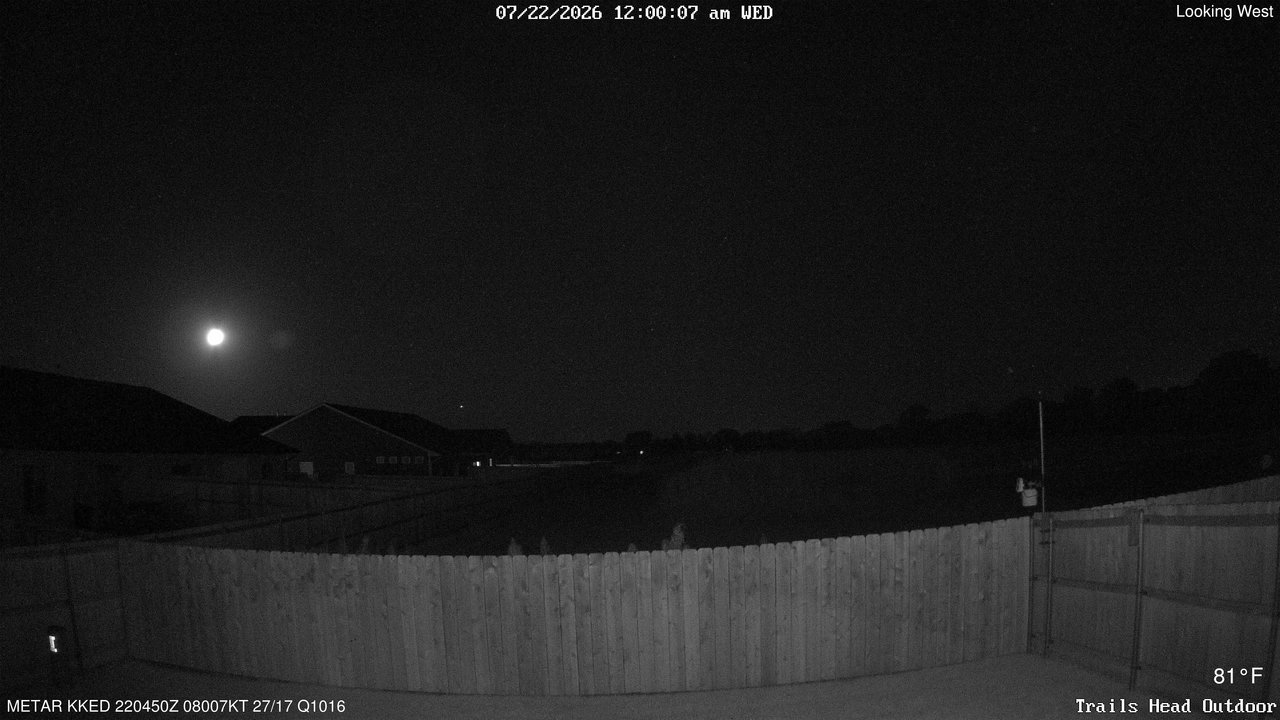 time-lapse frame, Thunder37 webcam