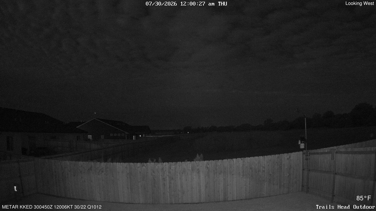 time-lapse frame, Thunder37 webcam