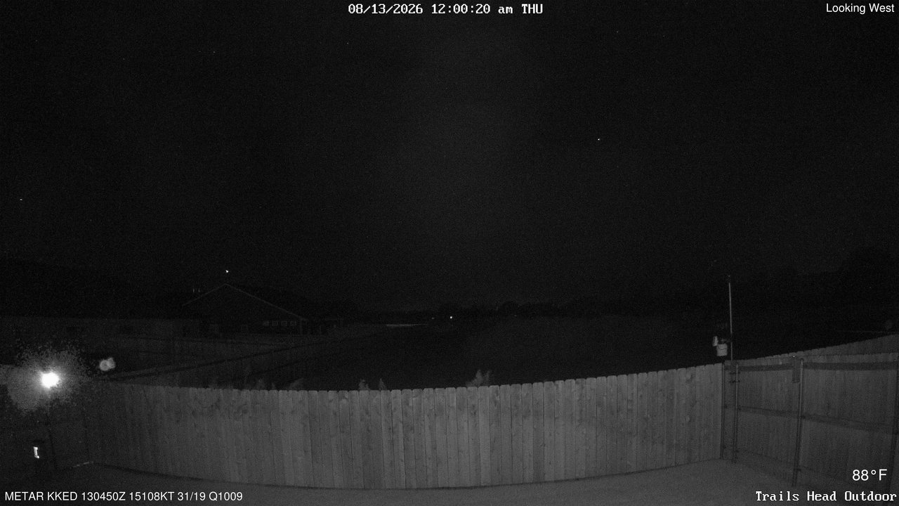 time-lapse frame, Thunder37 webcam