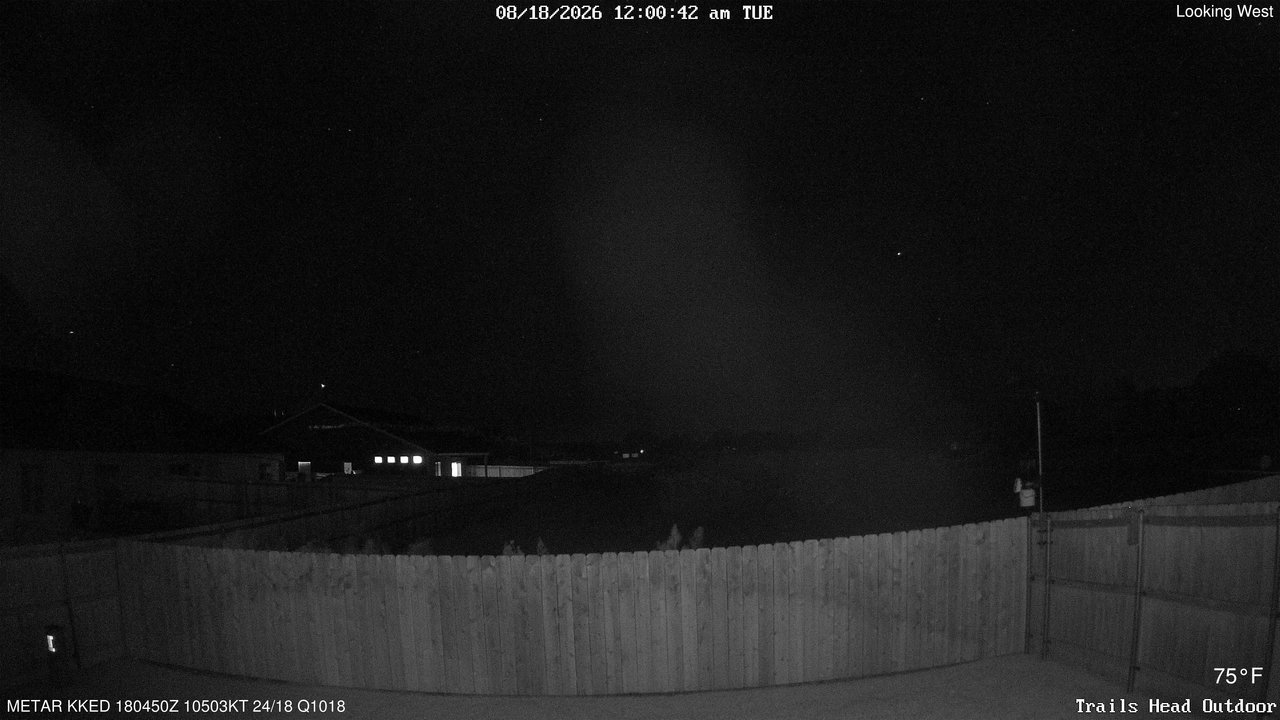 time-lapse frame, Thunder37 webcam
