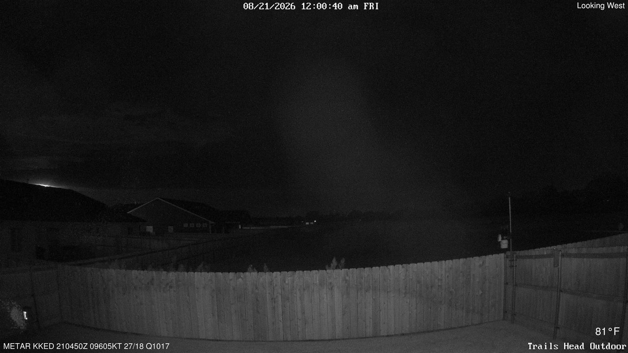 time-lapse frame, Thunder37 webcam