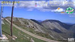view from Cima Bruncu on 2025-04-28