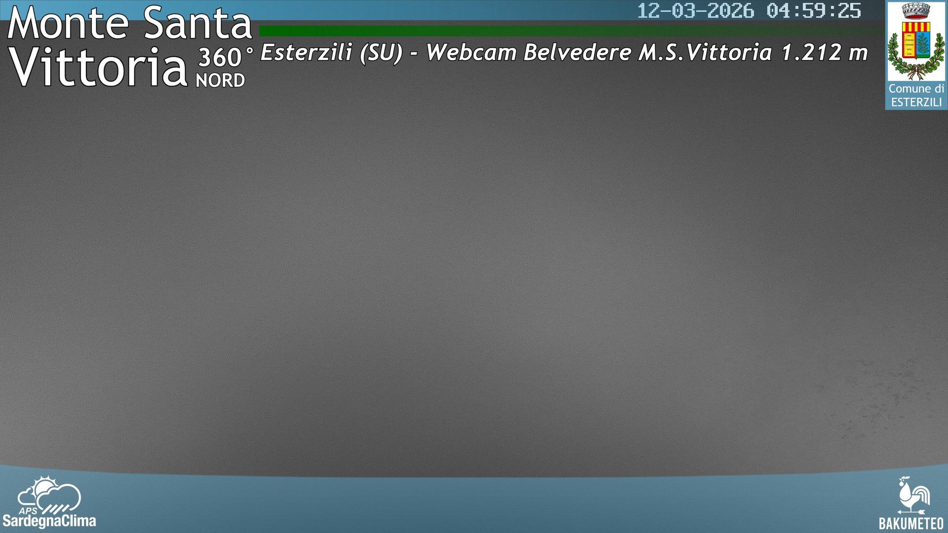 time-lapse frame, Asuni San Giovanni webcam
