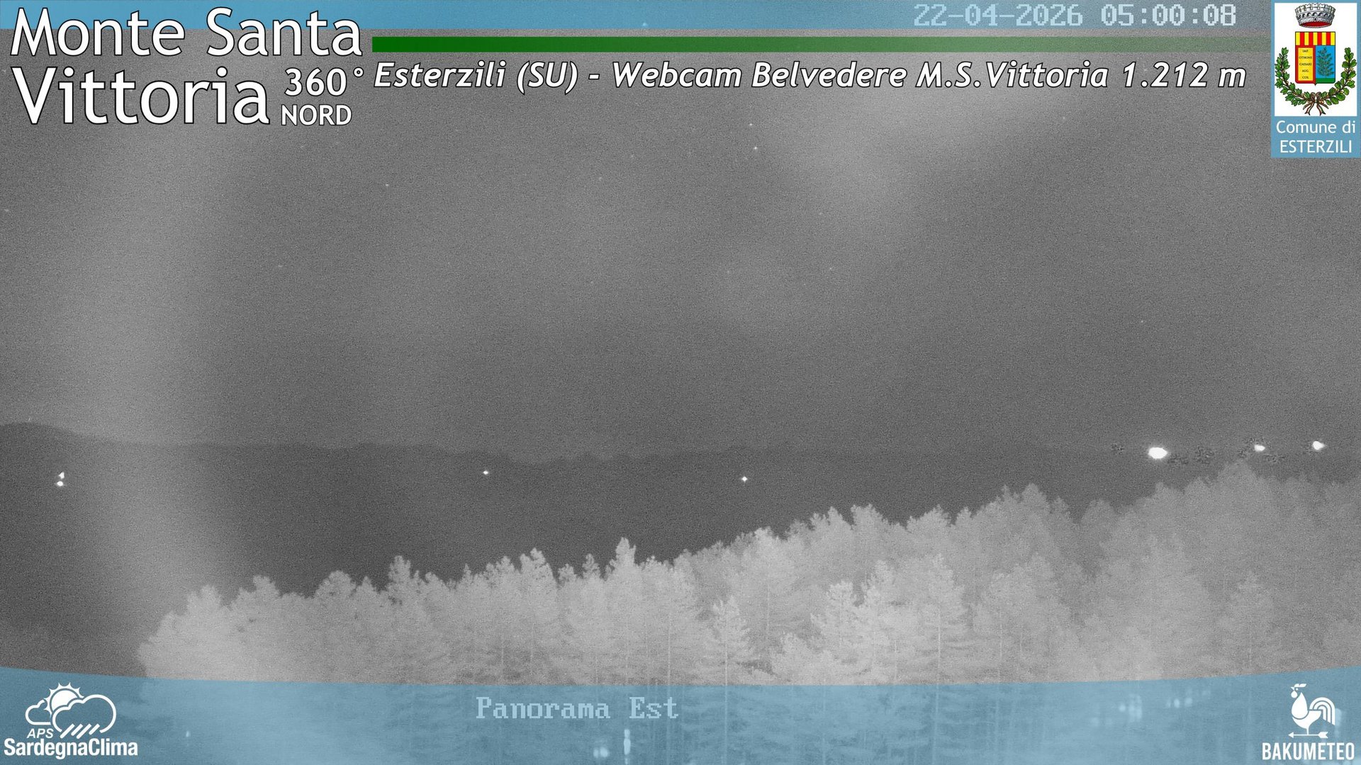 time-lapse frame, Asuni San Giovanni webcam