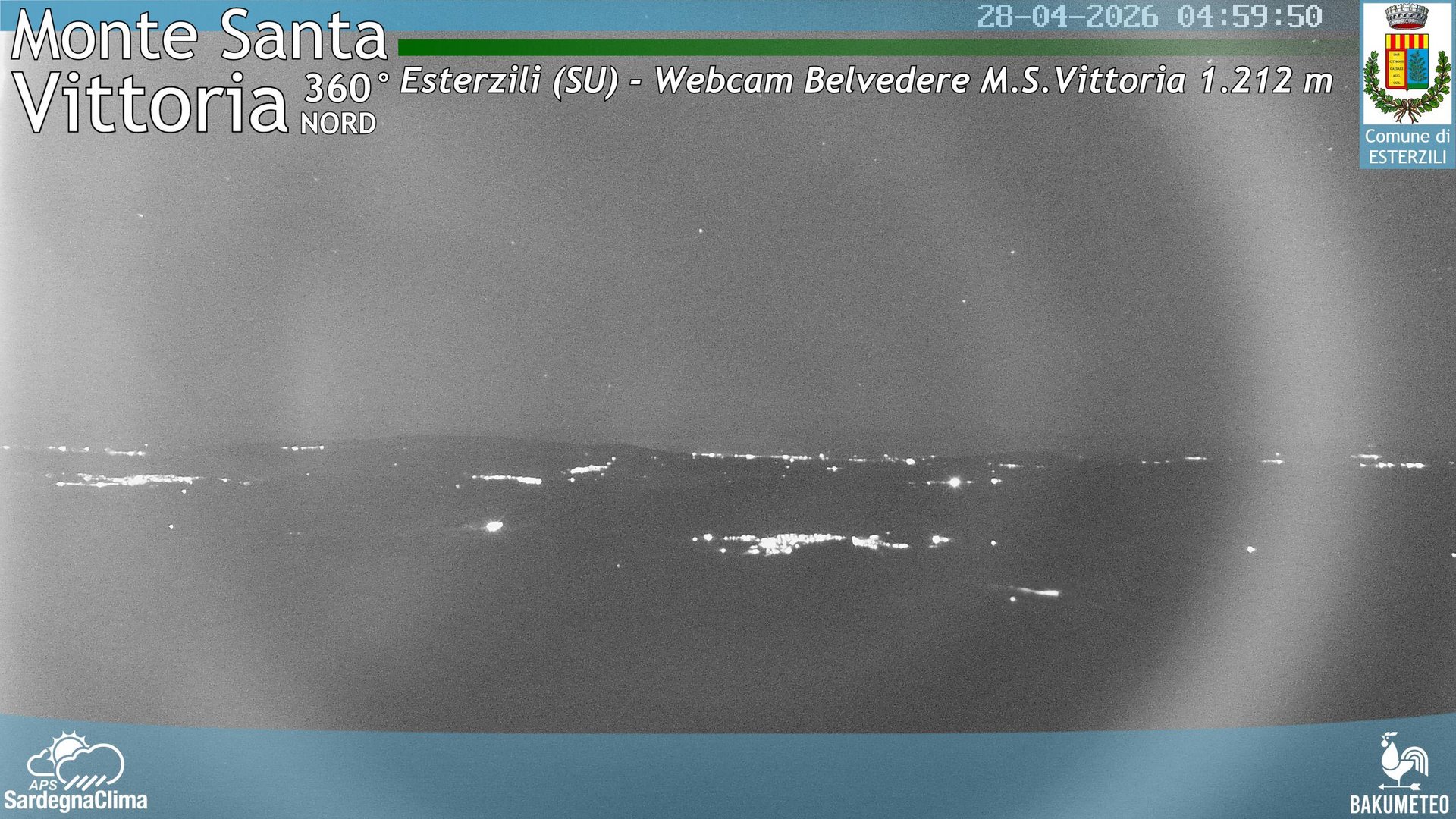 time-lapse frame, Asuni San Giovanni webcam