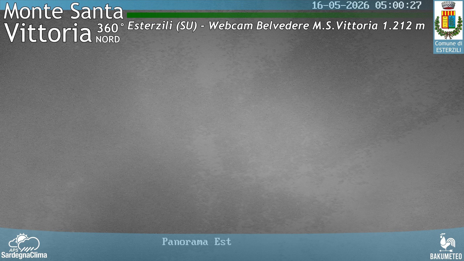 time-lapse frame, Asuni San Giovanni webcam