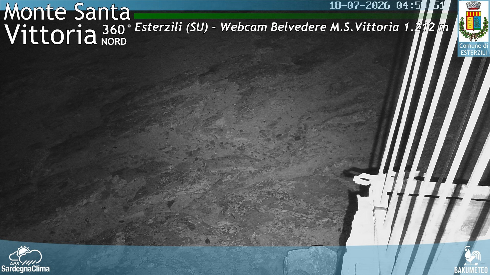 time-lapse frame, Asuni San Giovanni webcam