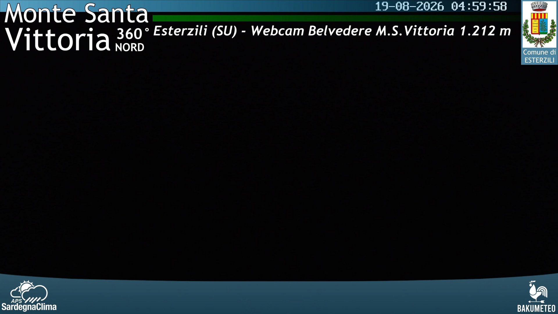 time-lapse frame, Asuni San Giovanni webcam