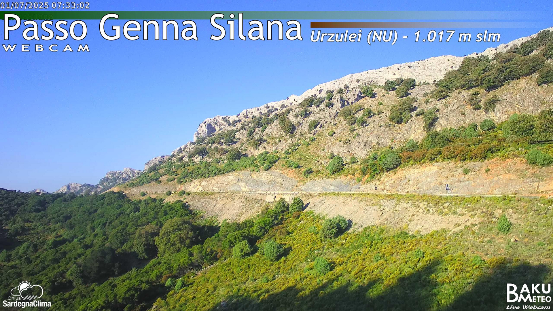 time-lapse frame, Genna Silana webcam