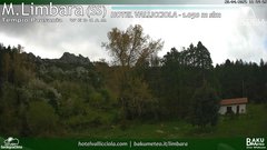 view from Monte Limbara Vallicciola on 2025-04-28