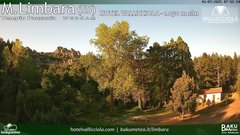 view from Monte Limbara Vallicciola on 2025-07-01