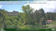 view from Monte Limbara Vallicciola on 2026-05-17