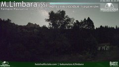 view from Monte Limbara Vallicciola on 2026-06-17