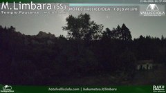 view from Monte Limbara Vallicciola on 2026-06-17
