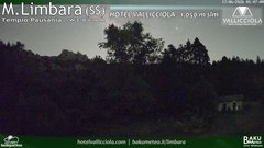 view from Monte Limbara Vallicciola on 2026-06-17